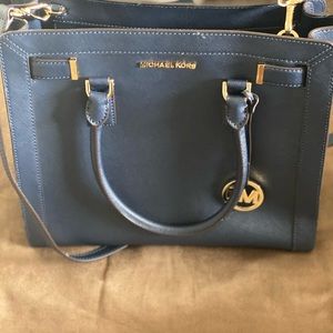 Michael Kors Rayne Large leather Satchel